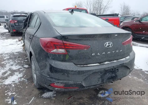 2020 Hyundai Elantra Sel из США, поврежденный, VIN 5NPD84LF0LH626771